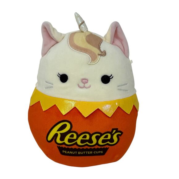 Squishmallow Kellytoy Tovinda The Reeses Caticorn Halloween Plush Stuffed Animal - Picture 1 of 10
